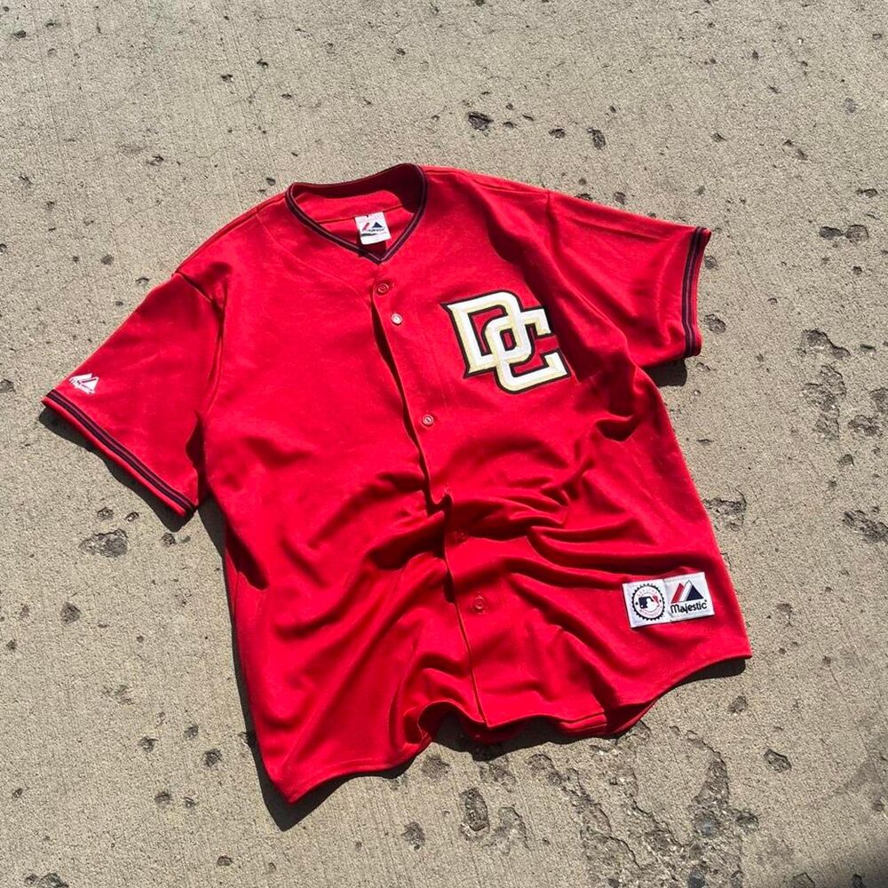 Vintage 2000s Majestic Athletic Washington Nationals Baseball Jersey
